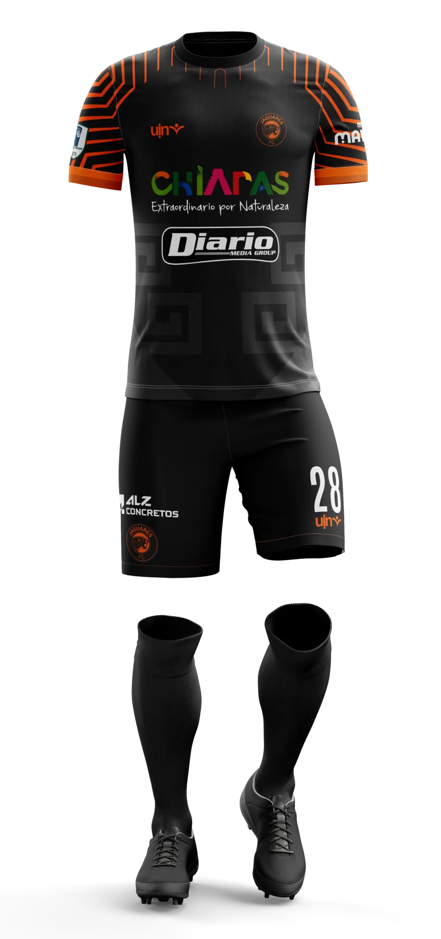 Uniforme local de Jaguares FC